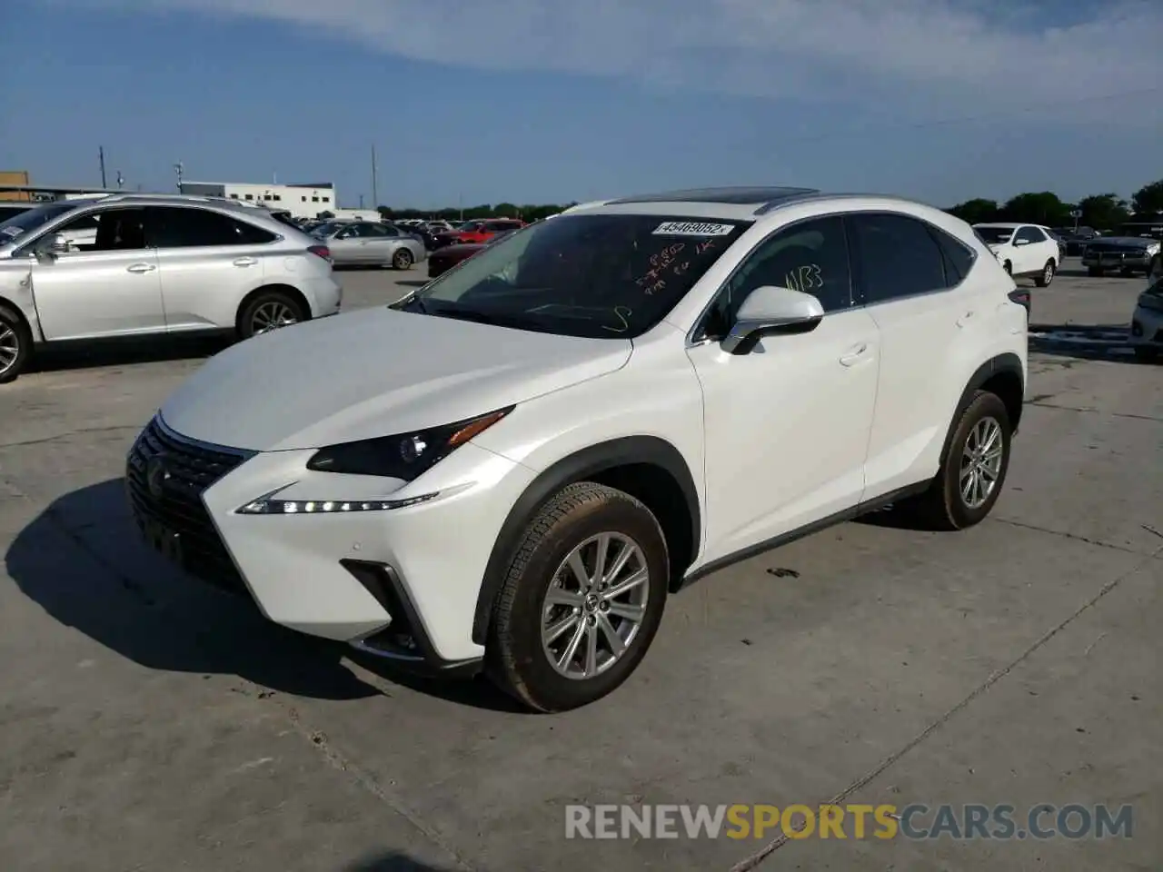 2 Photograph of a damaged car JTJDARBZ1M5029799 LEXUS NX 2021