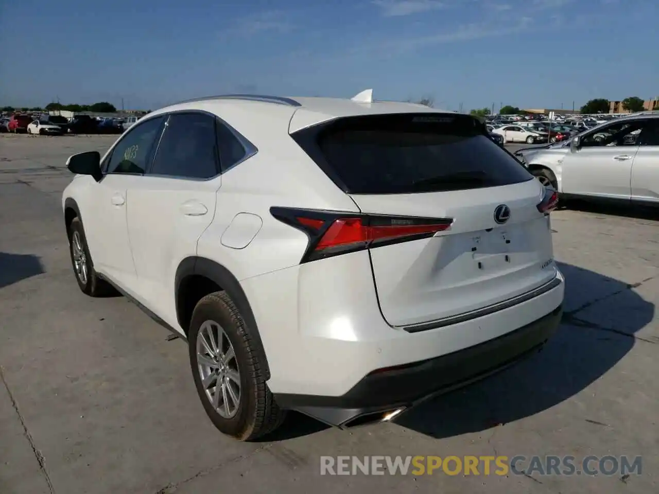 3 Фотография поврежденного автомобиля JTJDARBZ1M5029799 LEXUS NX 2021