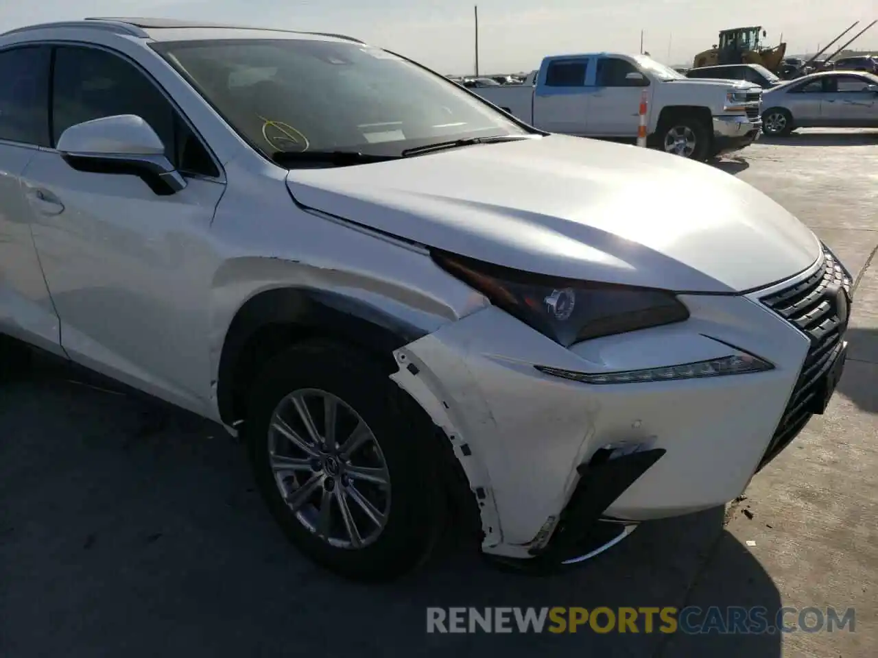 9 Фотография поврежденного автомобиля JTJDARBZ1M5029799 LEXUS NX 2021