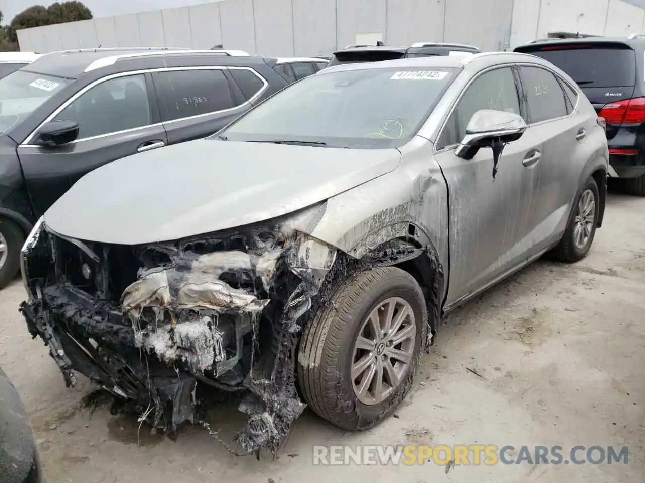 2 Фотография поврежденного автомобиля JTJDARBZ1M5035585 LEXUS NX 2021