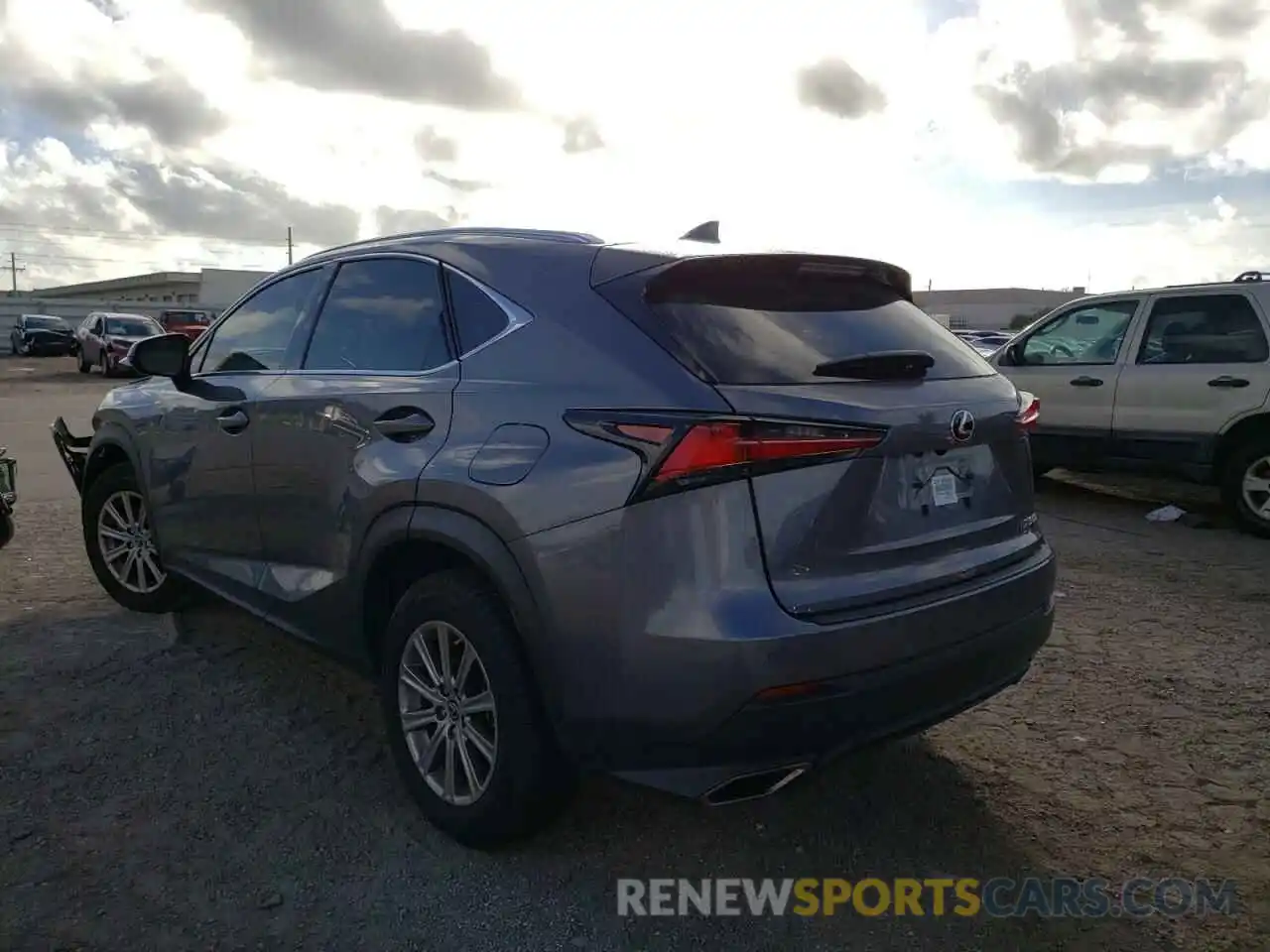 3 Photograph of a damaged car JTJDARBZ2M2183620 LEXUS NX 2021