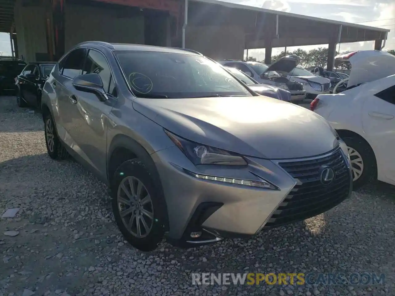 1 Фотография поврежденного автомобиля JTJDARBZ2M2183911 LEXUS NX 2021