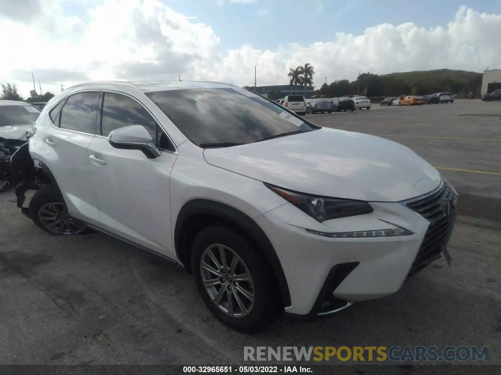 1 Photograph of a damaged car JTJDARBZ2M5024062 LEXUS NX 2021