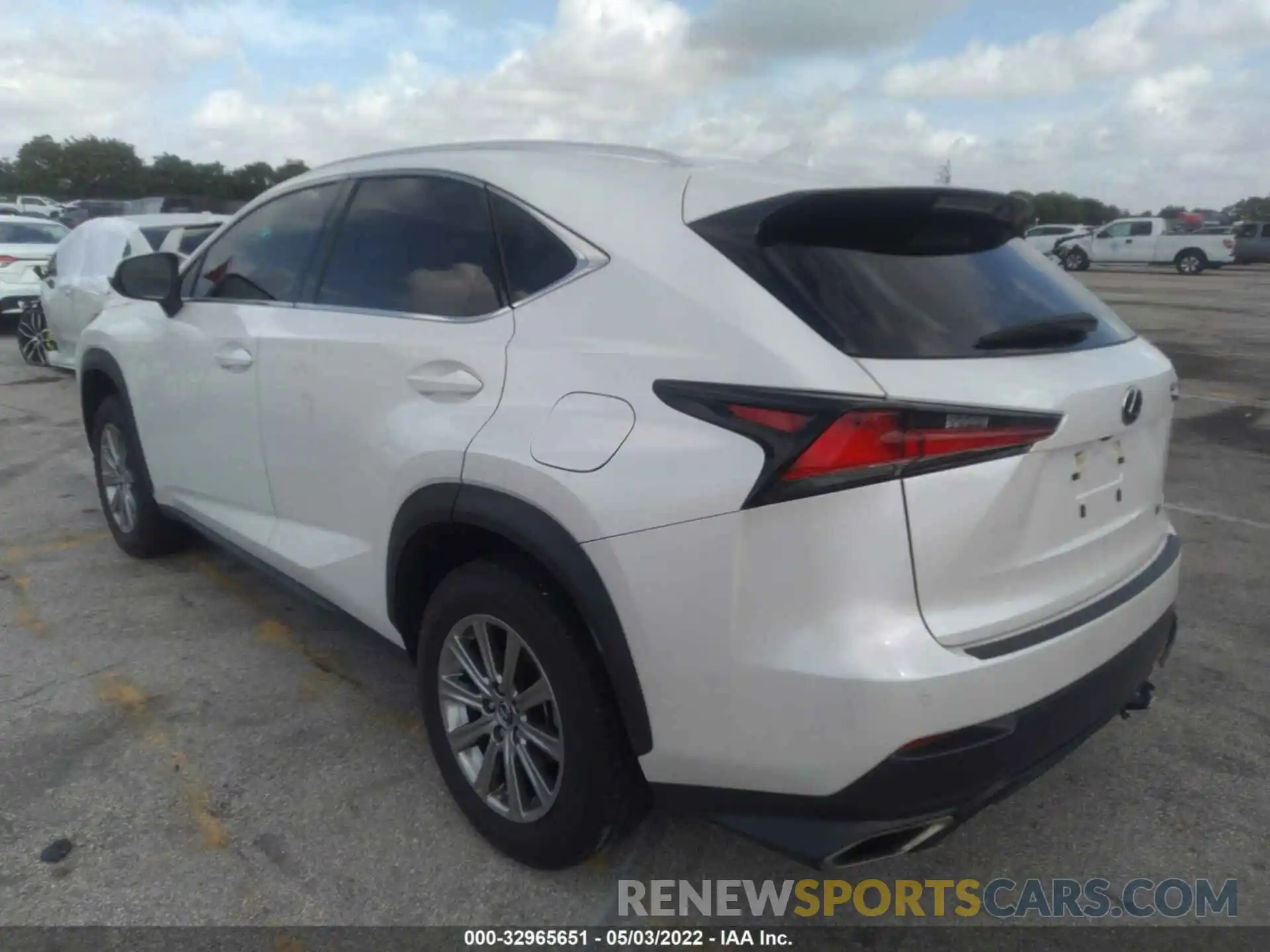 3 Photograph of a damaged car JTJDARBZ2M5024062 LEXUS NX 2021