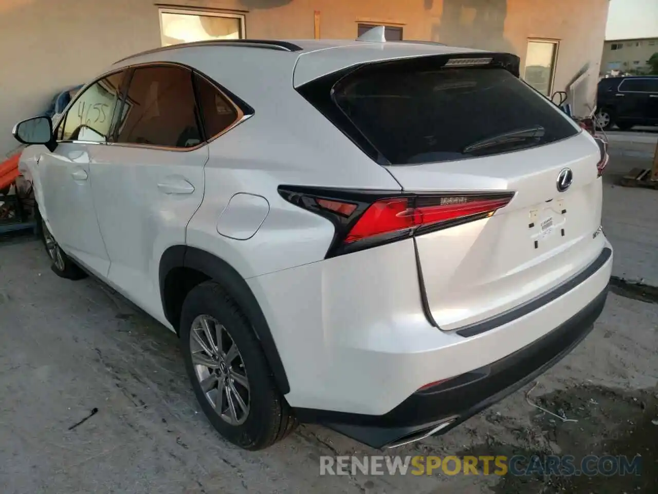 3 Фотография поврежденного автомобиля JTJDARBZ2M5028080 LEXUS NX 2021