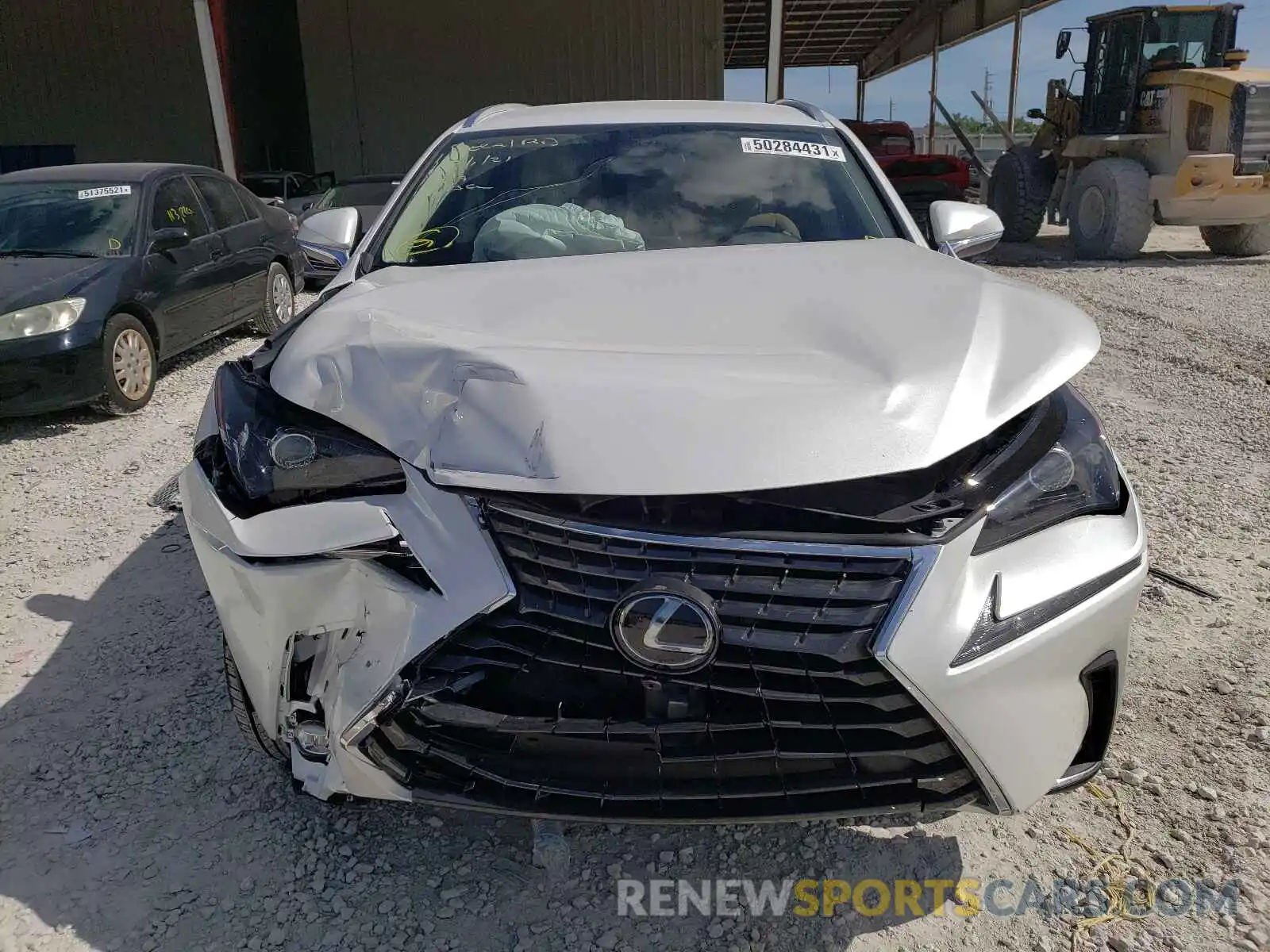 9 Фотография поврежденного автомобиля JTJDARBZ2M5029939 LEXUS NX 2021