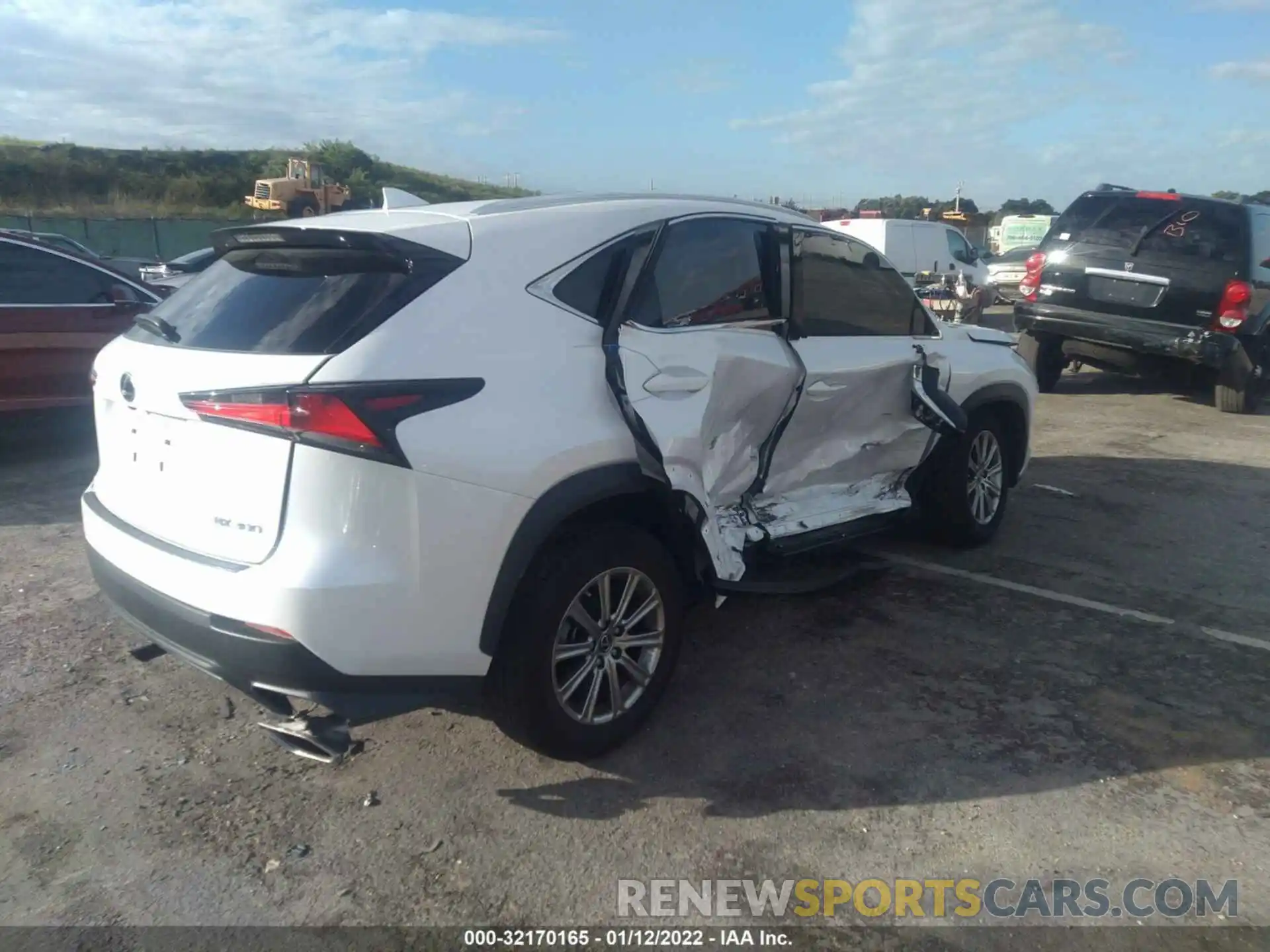 4 Photograph of a damaged car JTJDARBZ2M5030038 LEXUS NX 2021