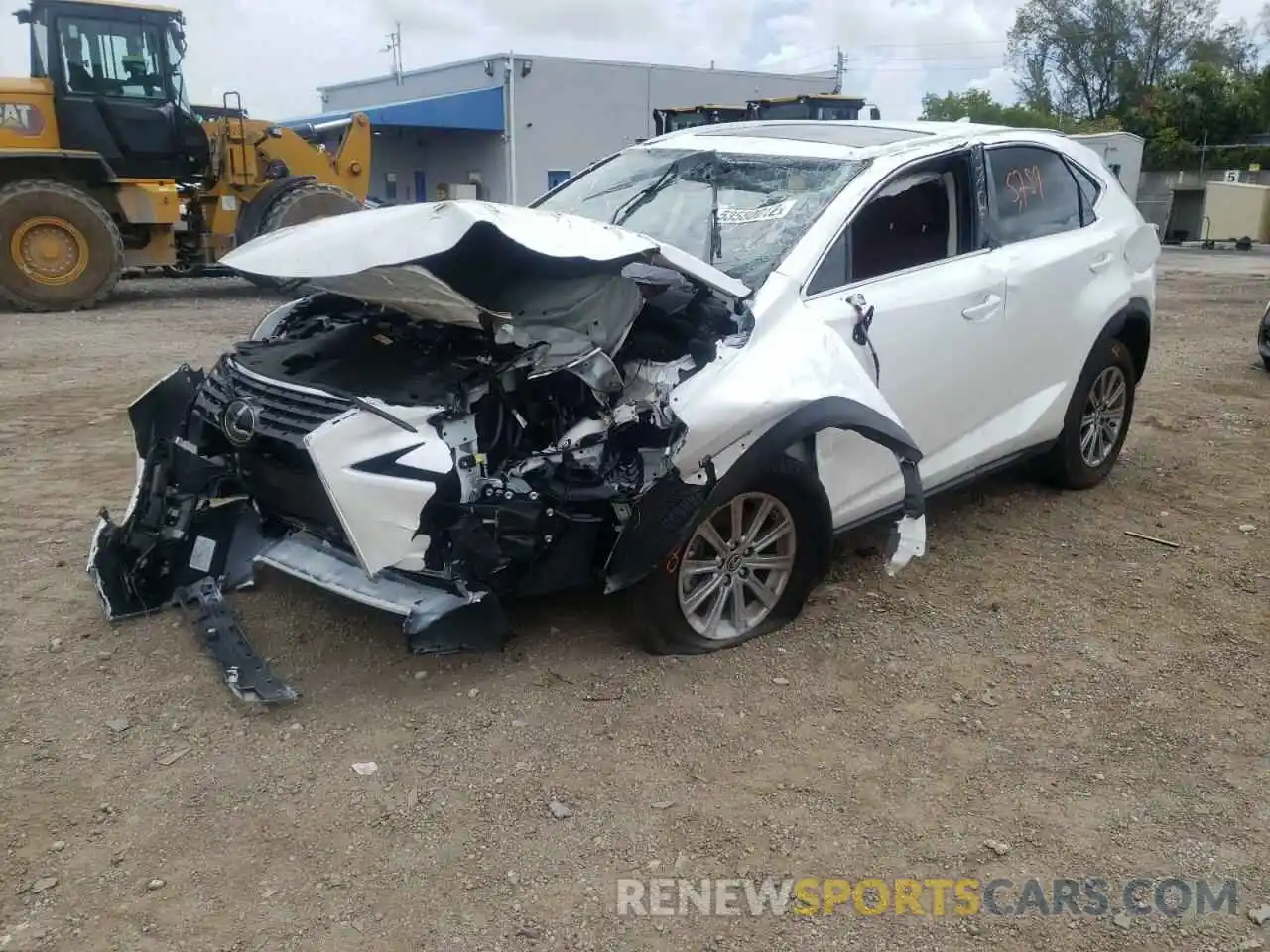 2 Photograph of a damaged car JTJDARBZ2M5032016 LEXUS NX 2021