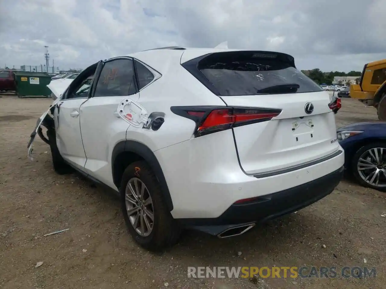 3 Photograph of a damaged car JTJDARBZ2M5032016 LEXUS NX 2021