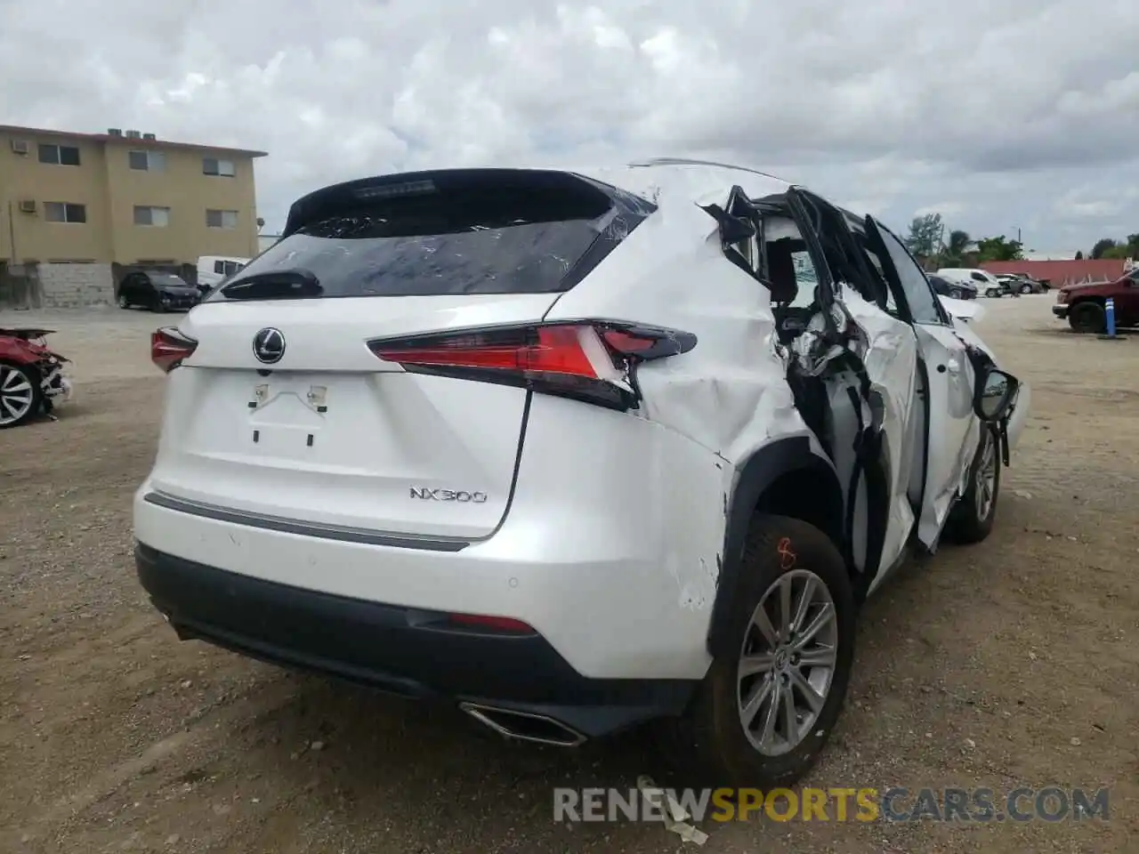 4 Photograph of a damaged car JTJDARBZ2M5032016 LEXUS NX 2021