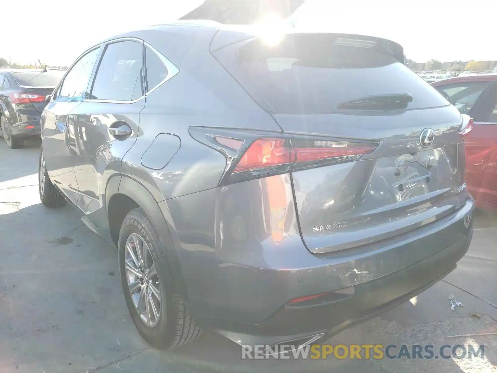 3 Photograph of a damaged car JTJDARBZ3M2182184 LEXUS NX 2021