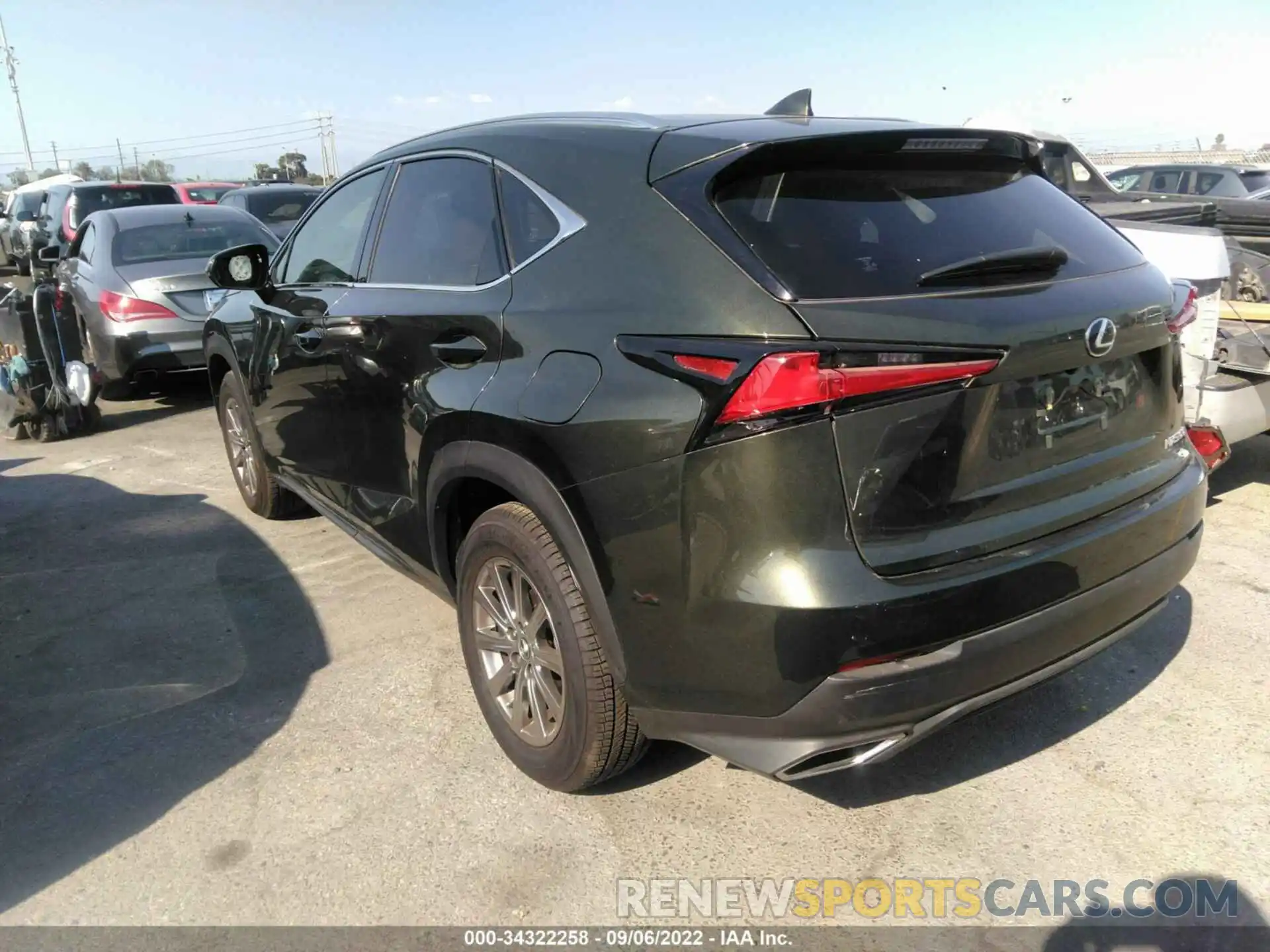 3 Photograph of a damaged car JTJDARBZ3M2184856 LEXUS NX 2021