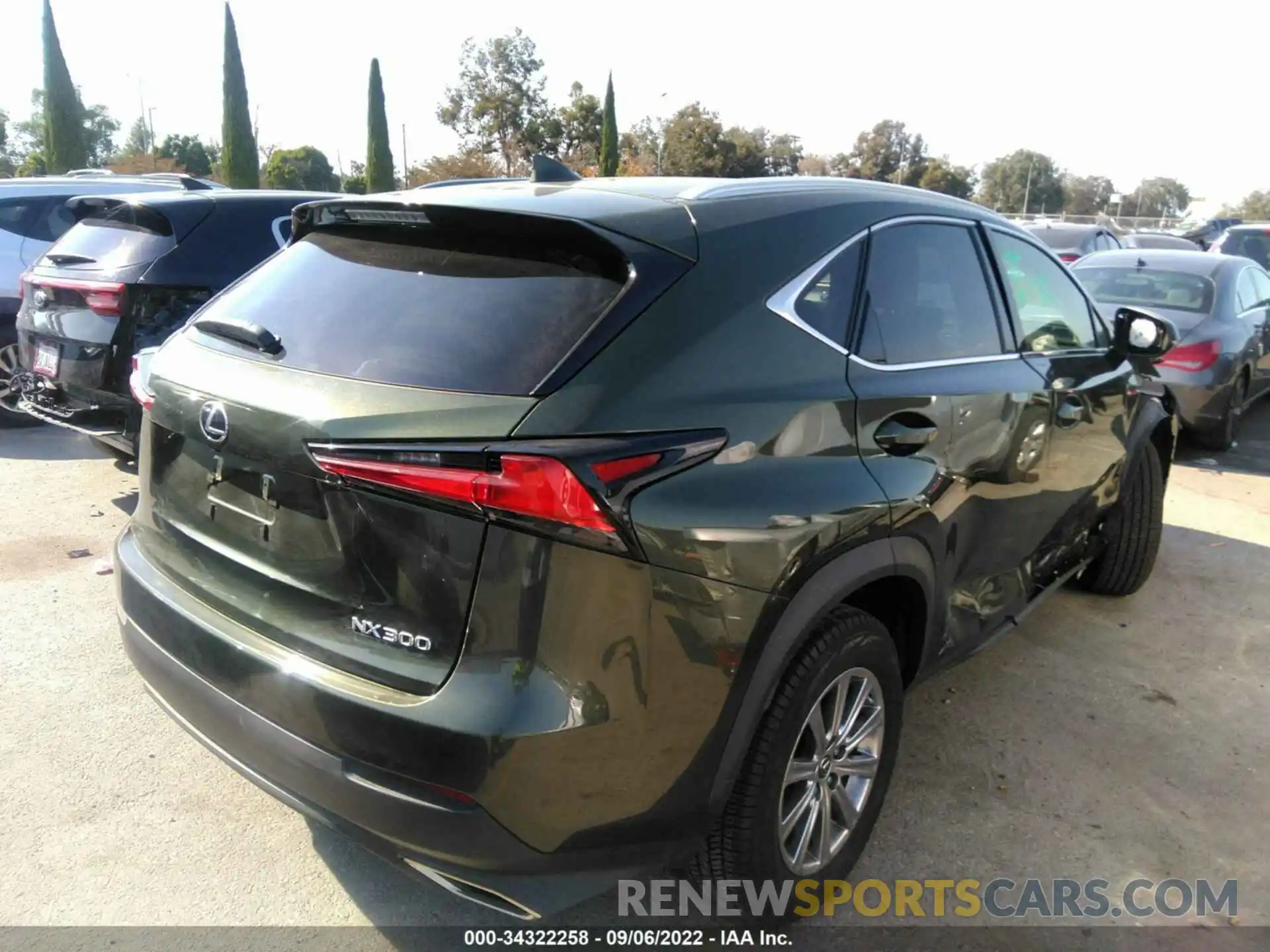 4 Photograph of a damaged car JTJDARBZ3M2184856 LEXUS NX 2021