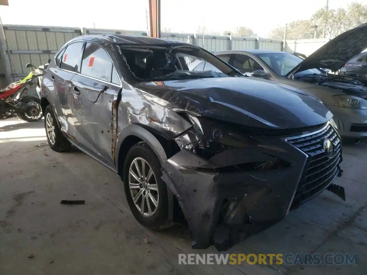 1 Photograph of a damaged car JTJDARBZ3M2188602 LEXUS NX 2021