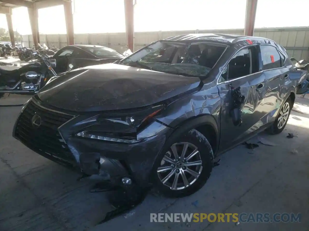 2 Photograph of a damaged car JTJDARBZ3M2188602 LEXUS NX 2021