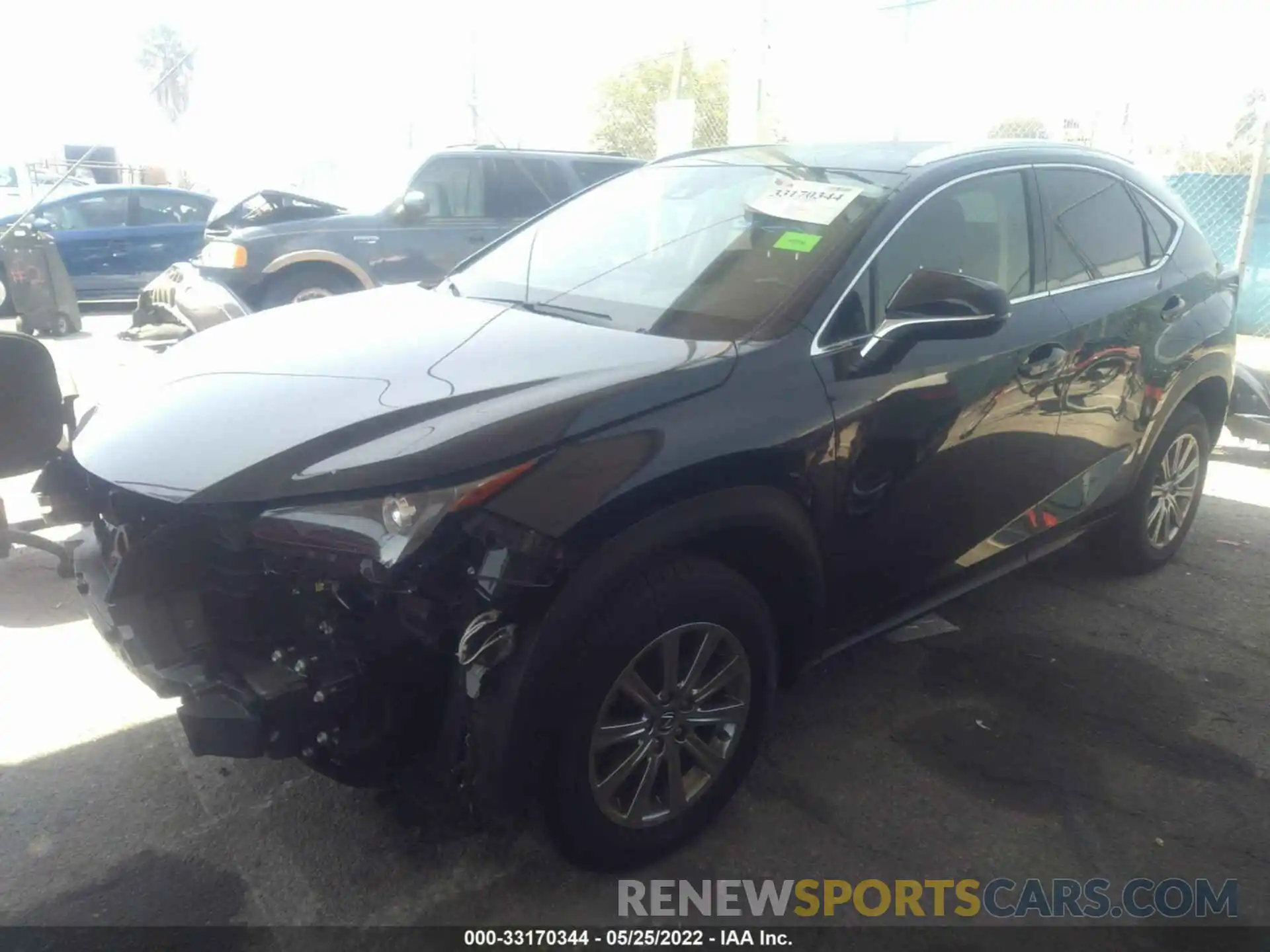 2 Фотография поврежденного автомобиля JTJDARBZ3M2189863 LEXUS NX 2021