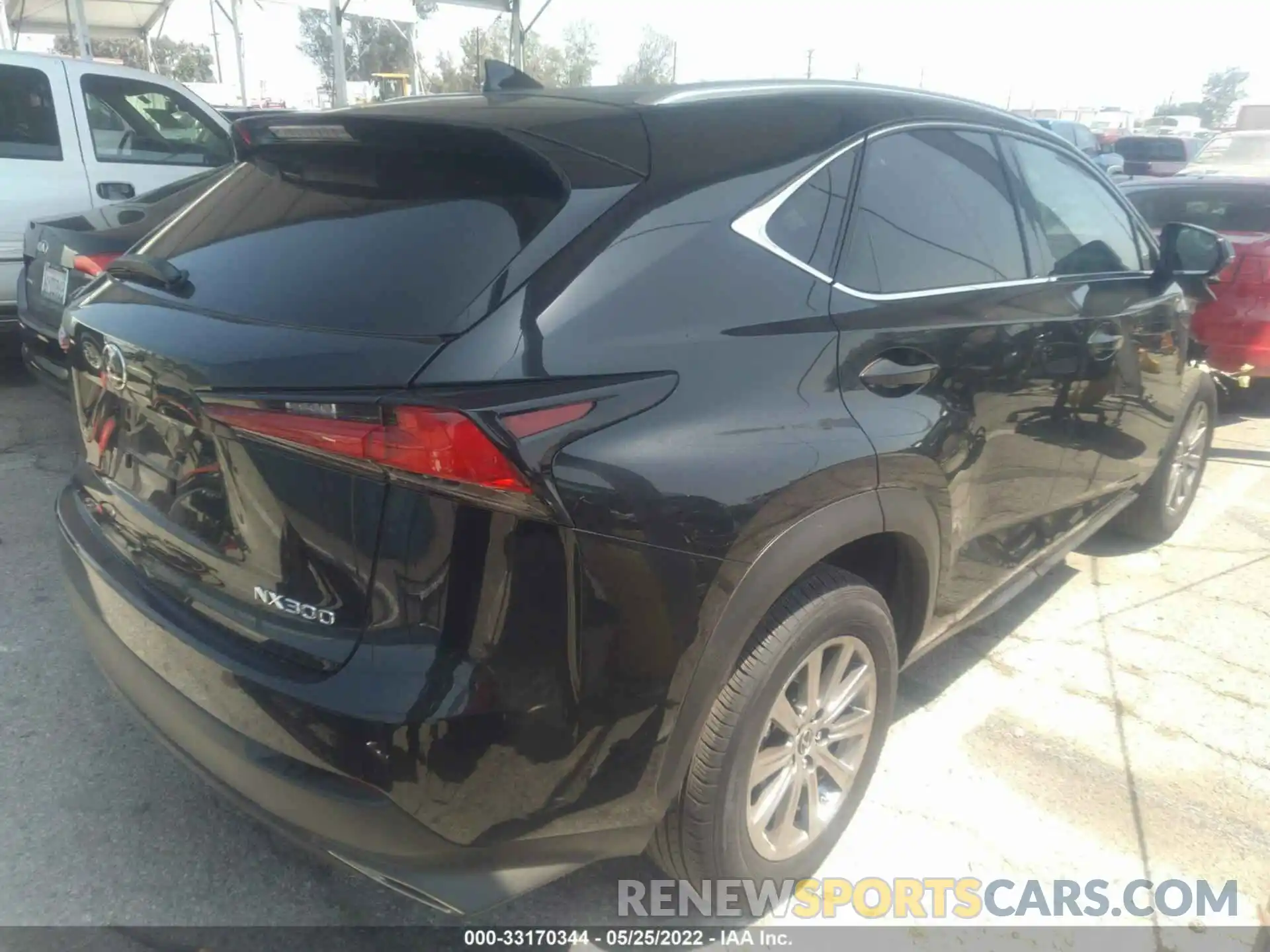 4 Фотография поврежденного автомобиля JTJDARBZ3M2189863 LEXUS NX 2021