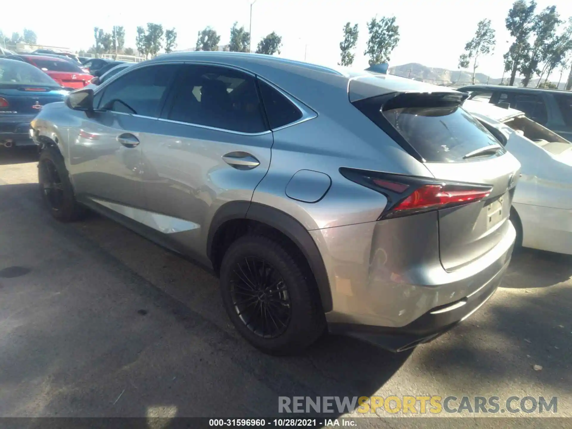 3 Фотография поврежденного автомобиля JTJDARBZ3M2190253 LEXUS NX 2021