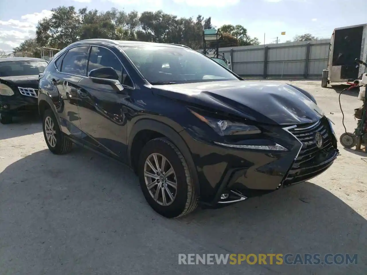 1 Photograph of a damaged car JTJDARBZ3M2194724 LEXUS NX 2021