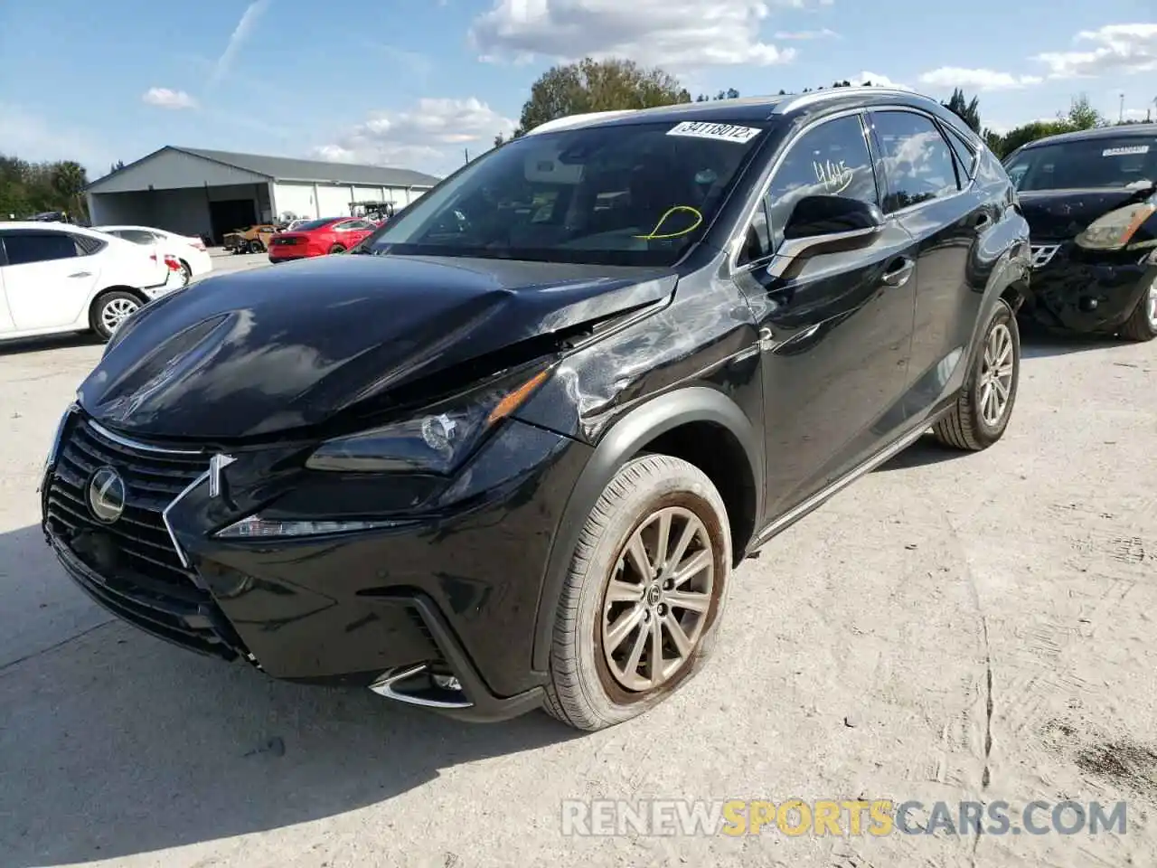 2 Фотография поврежденного автомобиля JTJDARBZ3M2194724 LEXUS NX 2021