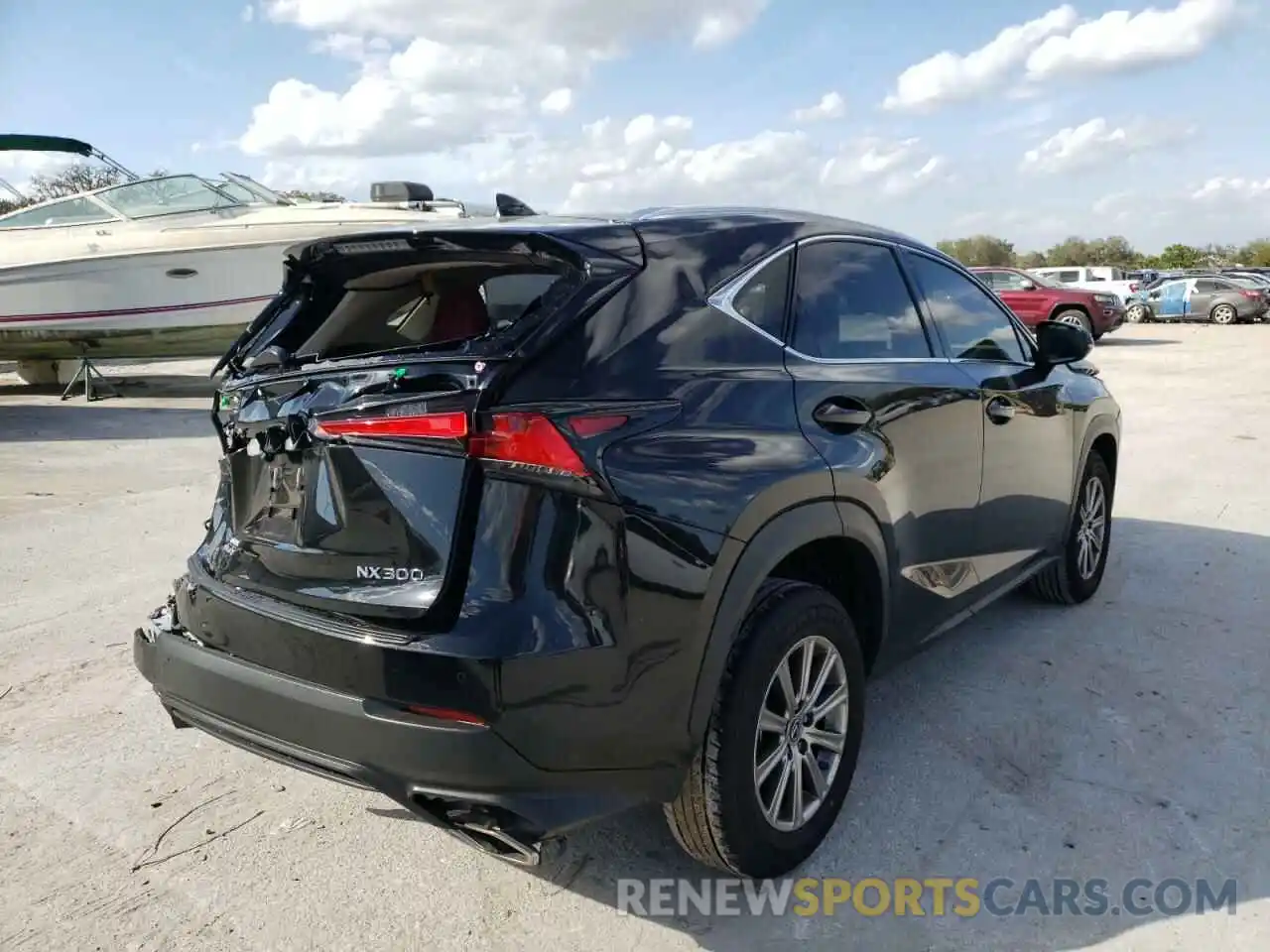 4 Photograph of a damaged car JTJDARBZ3M2194724 LEXUS NX 2021