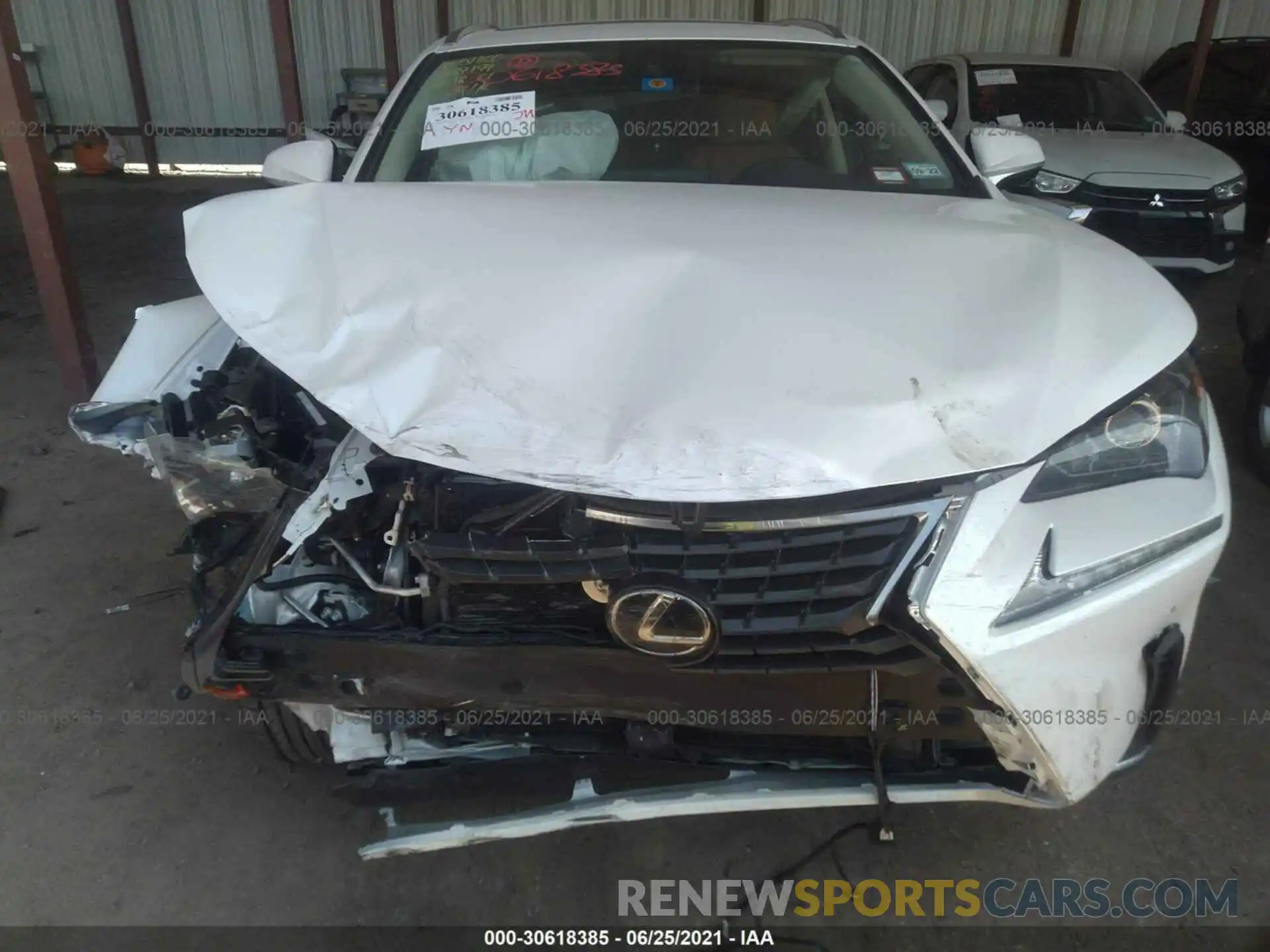 6 Photograph of a damaged car JTJDARBZ3M5022062 LEXUS NX 2021