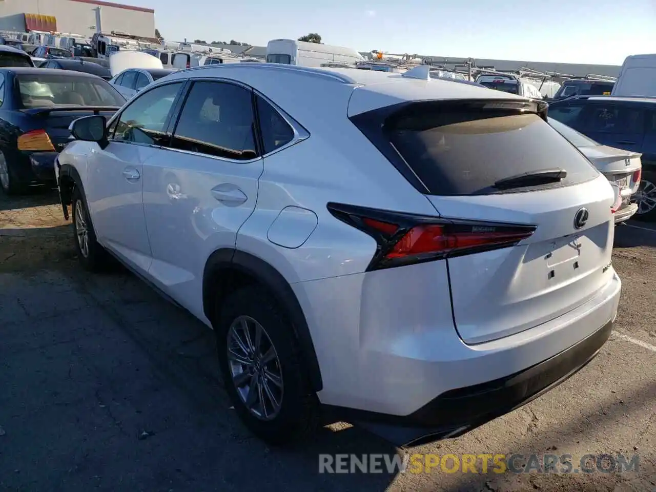 3 Фотография поврежденного автомобиля JTJDARBZ3M5023986 LEXUS NX 2021