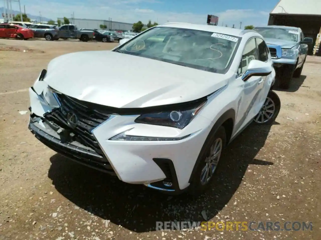 2 Photograph of a damaged car JTJDARBZ3M5026161 LEXUS NX 2021