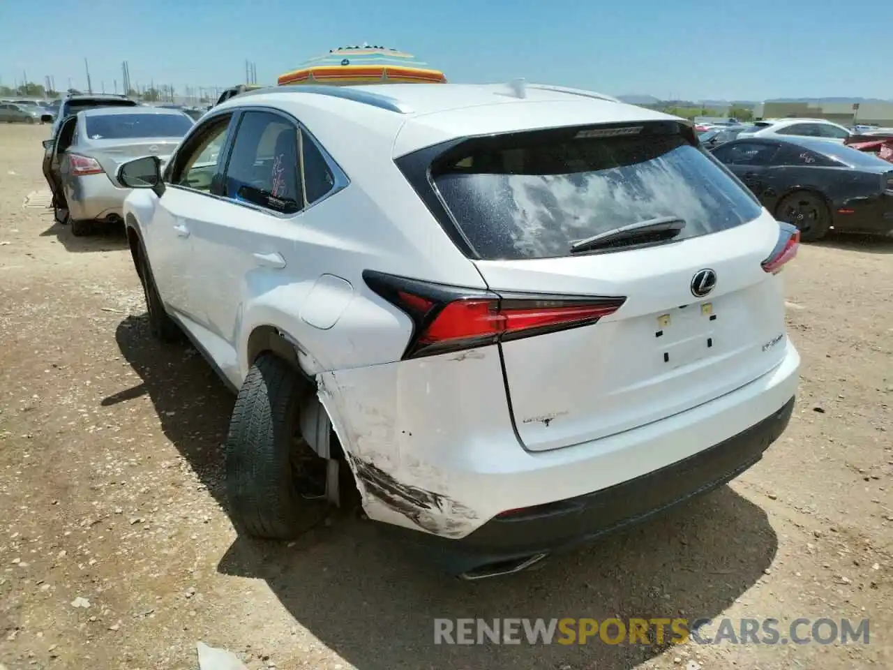 3 Photograph of a damaged car JTJDARBZ3M5026161 LEXUS NX 2021