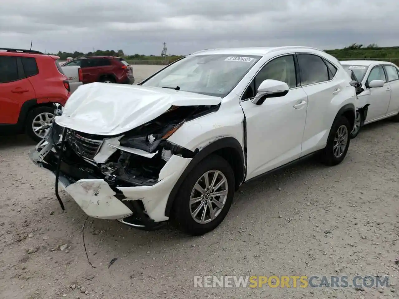 2 Photograph of a damaged car JTJDARBZ3M5029271 LEXUS NX 2021