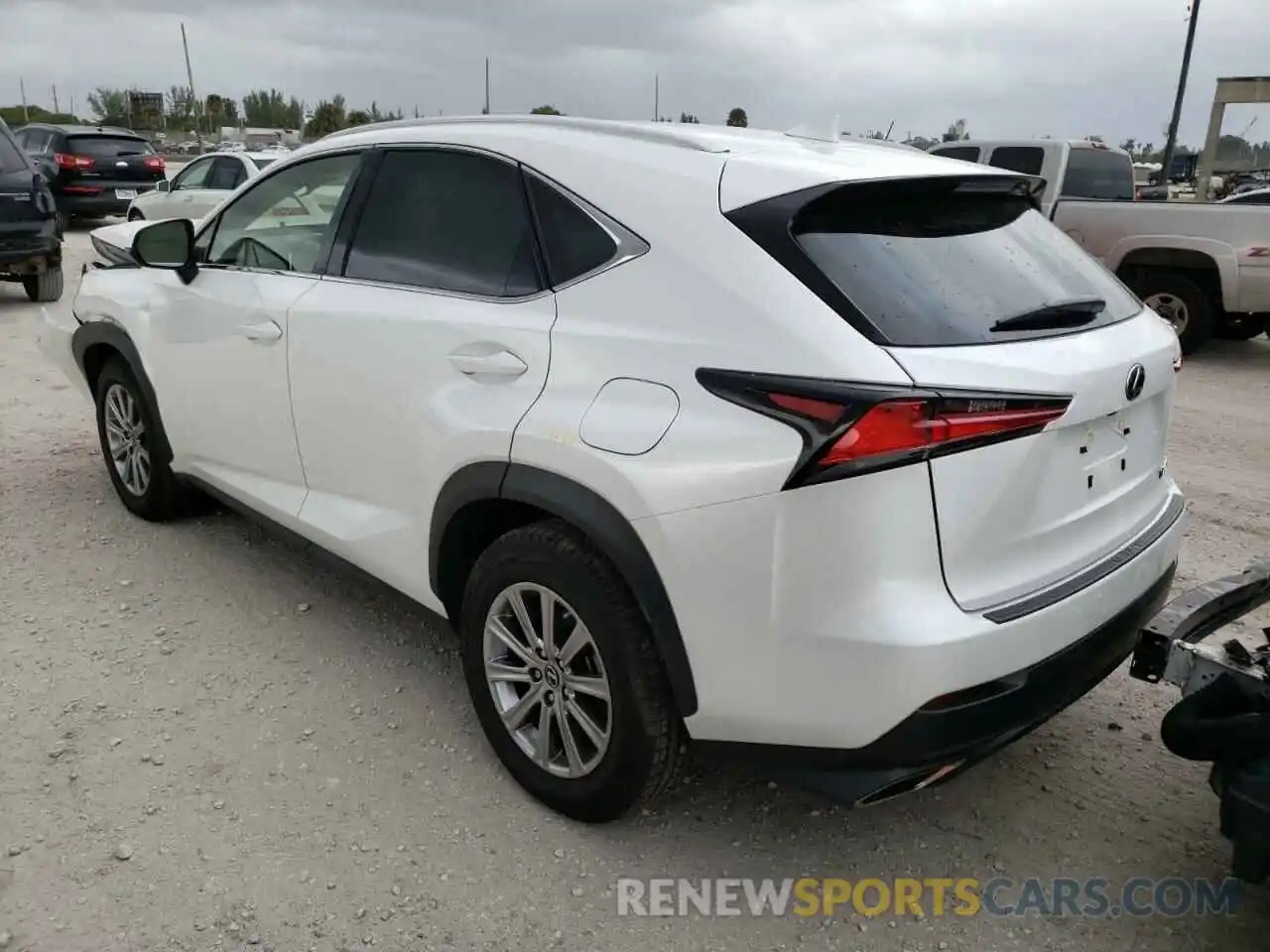 3 Фотография поврежденного автомобиля JTJDARBZ3M5029271 LEXUS NX 2021