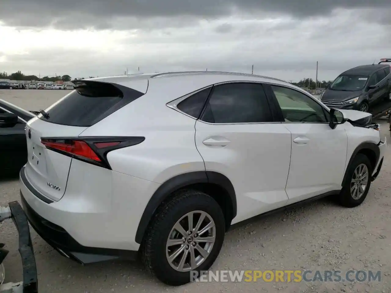 4 Фотография поврежденного автомобиля JTJDARBZ3M5029271 LEXUS NX 2021