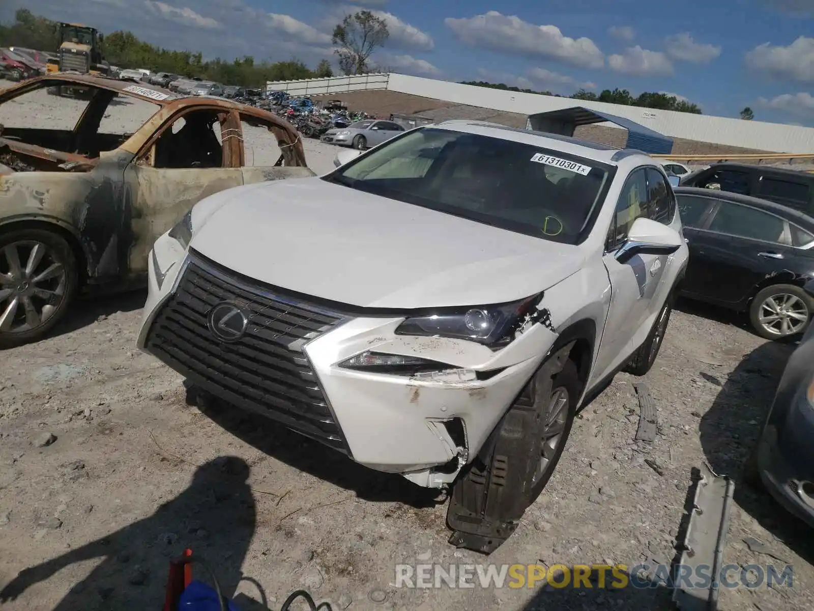 2 Photograph of a damaged car JTJDARBZ3M5030713 LEXUS NX 2021