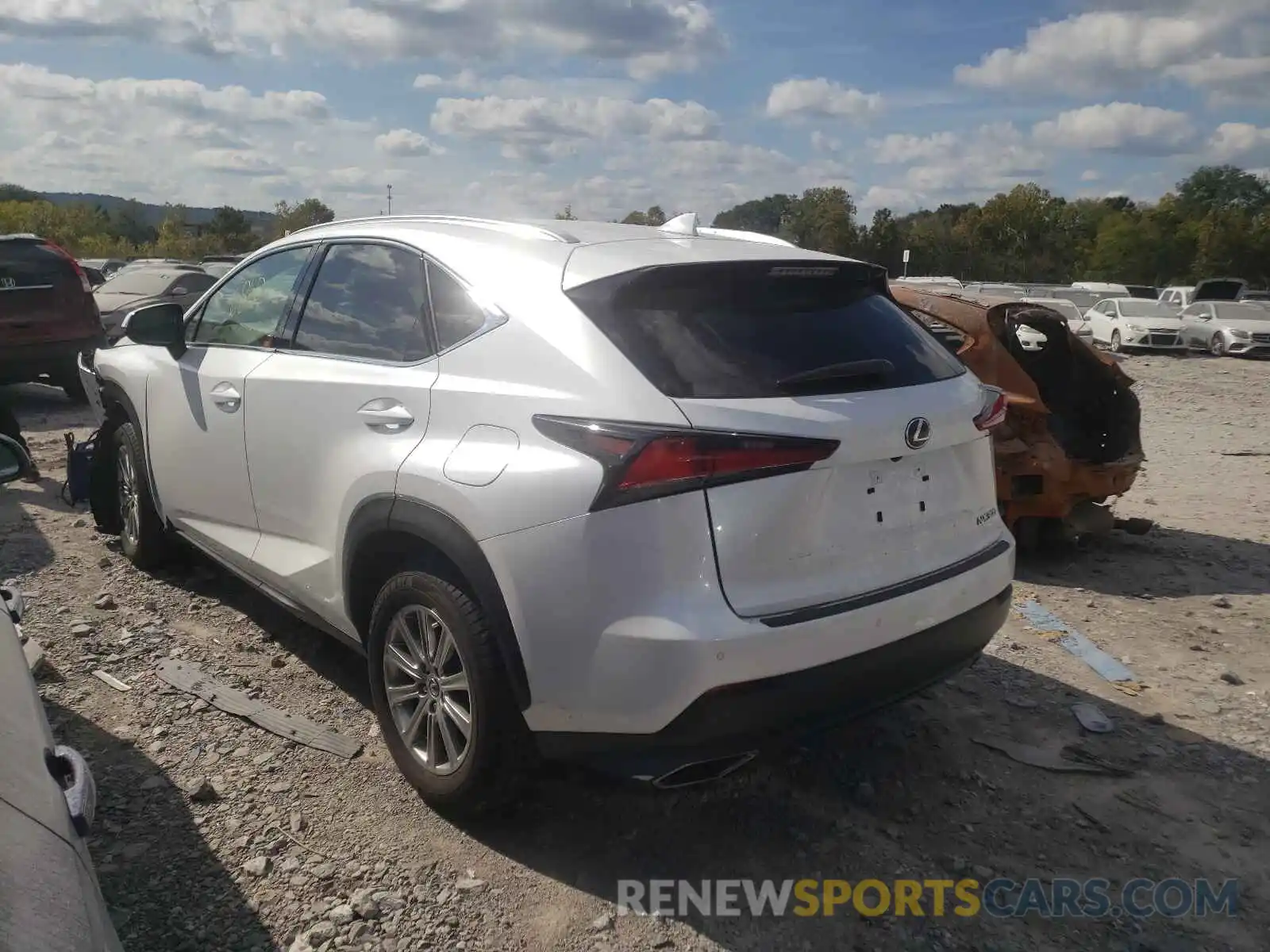 3 Photograph of a damaged car JTJDARBZ3M5030713 LEXUS NX 2021