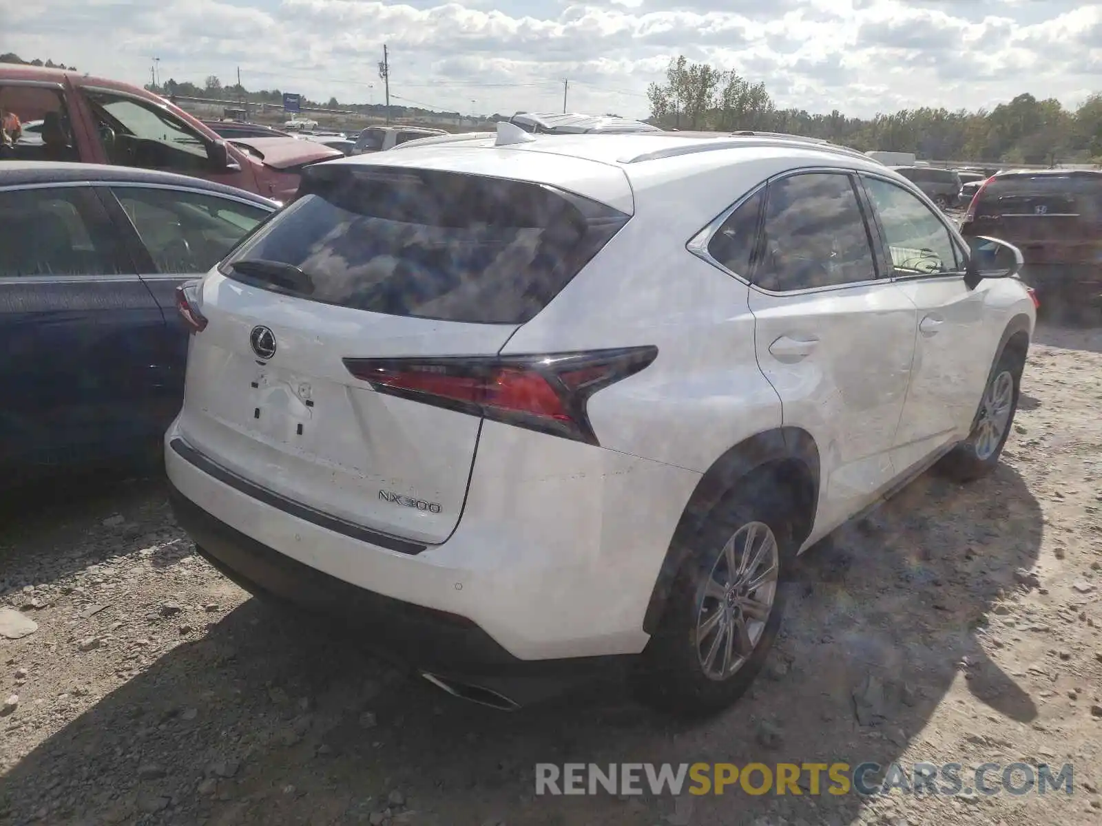 4 Photograph of a damaged car JTJDARBZ3M5030713 LEXUS NX 2021