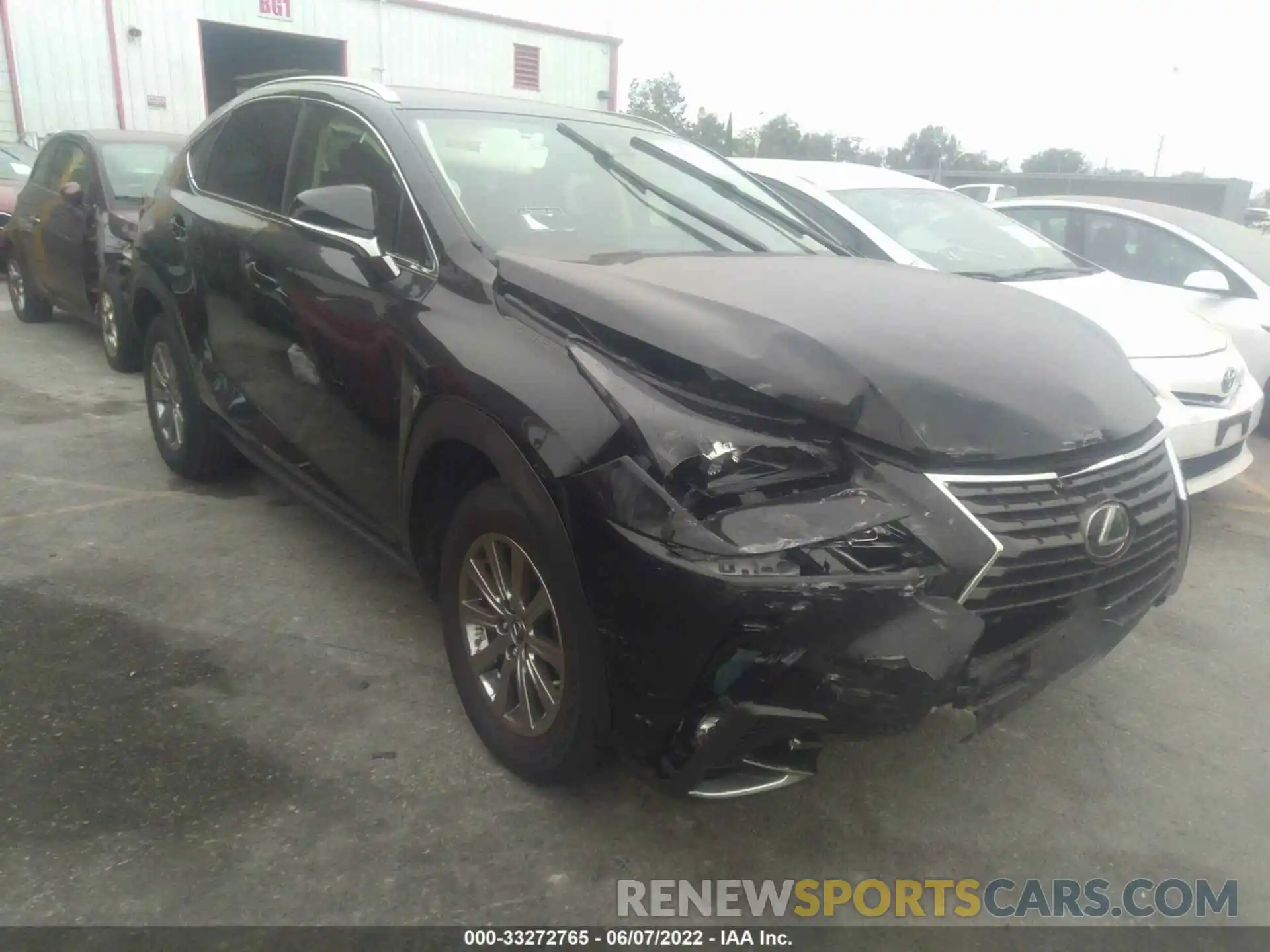 1 Photograph of a damaged car JTJDARBZ3M5035183 LEXUS NX 2021