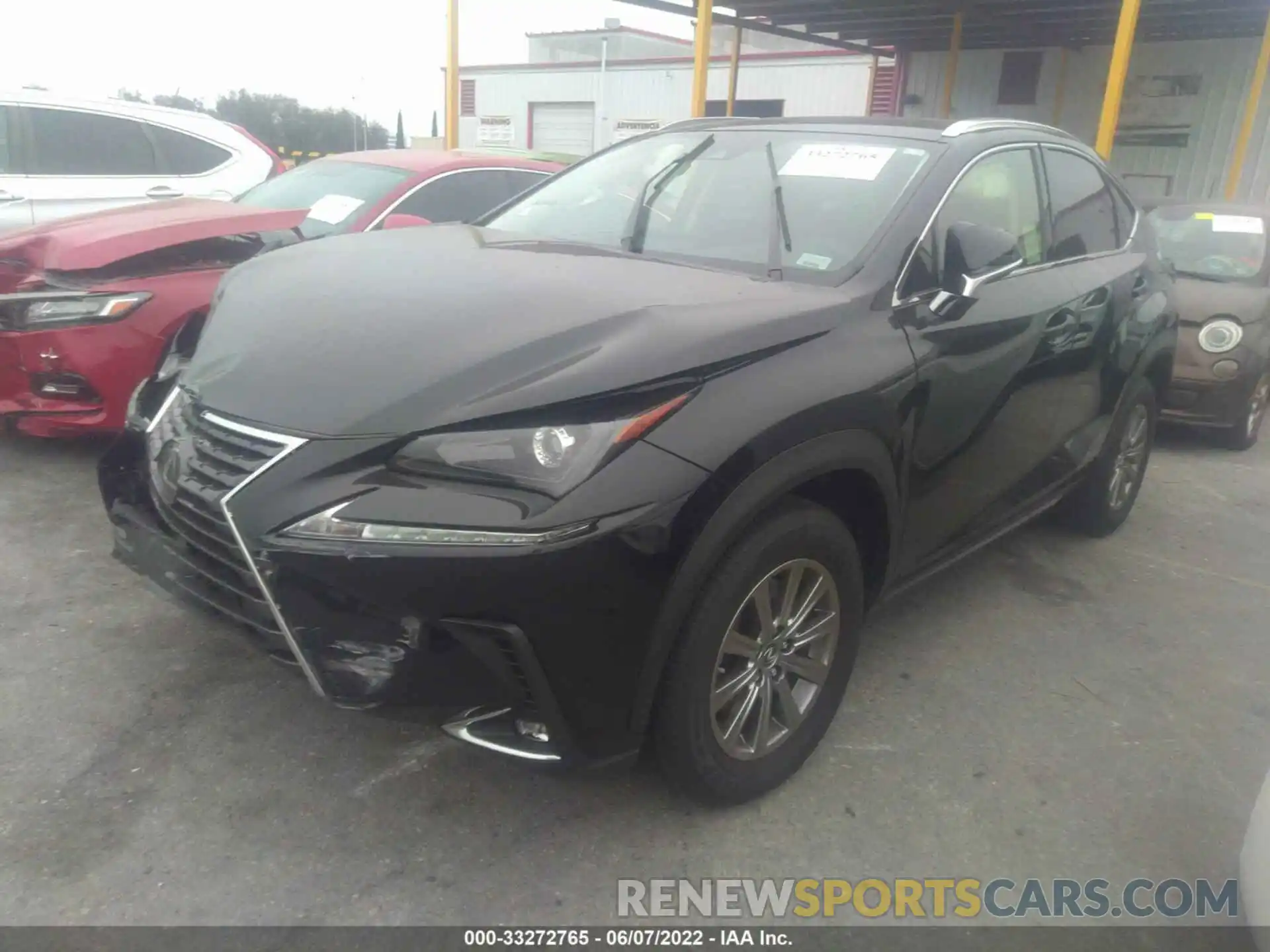 2 Фотография поврежденного автомобиля JTJDARBZ3M5035183 LEXUS NX 2021