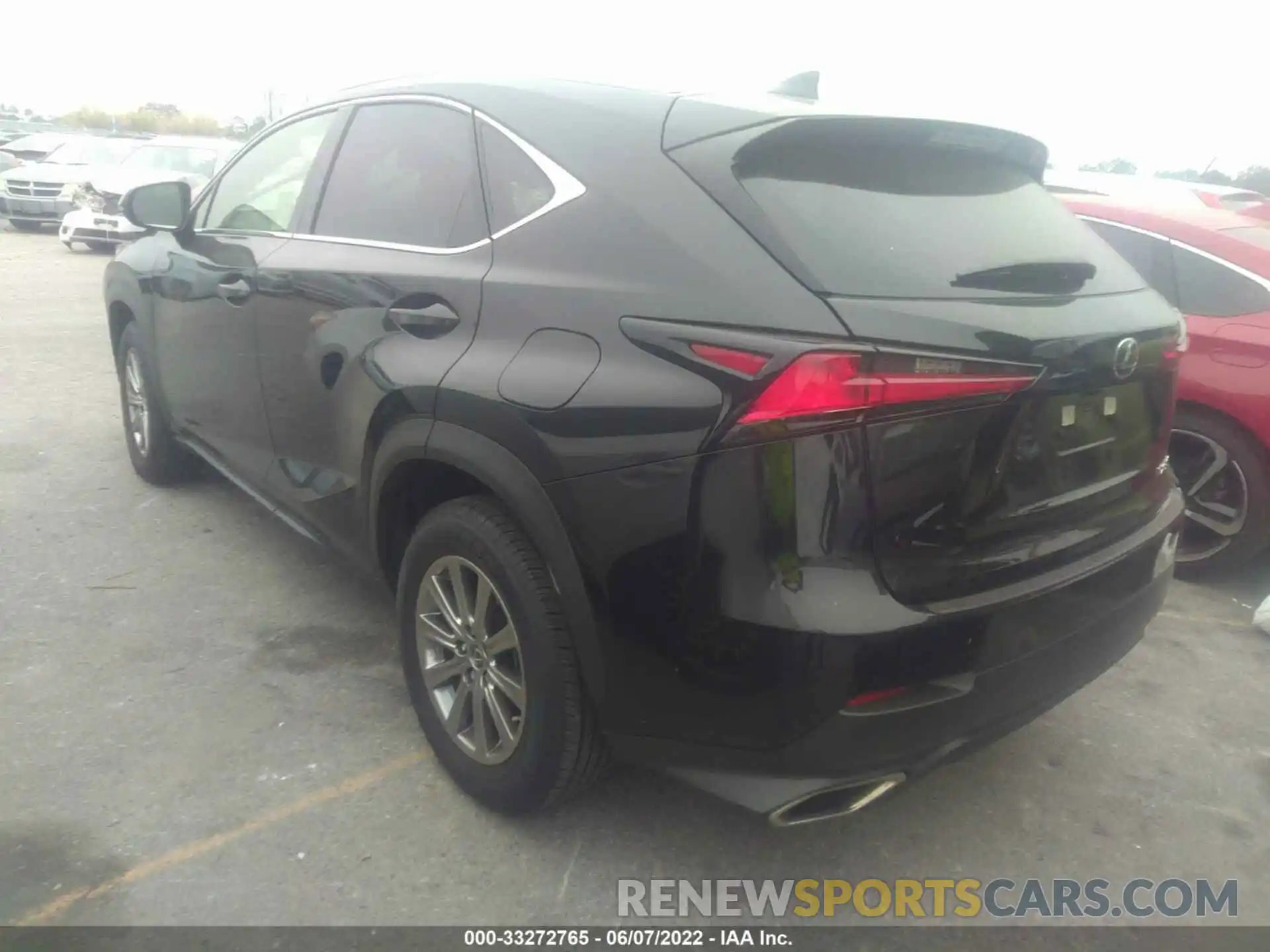 3 Фотография поврежденного автомобиля JTJDARBZ3M5035183 LEXUS NX 2021