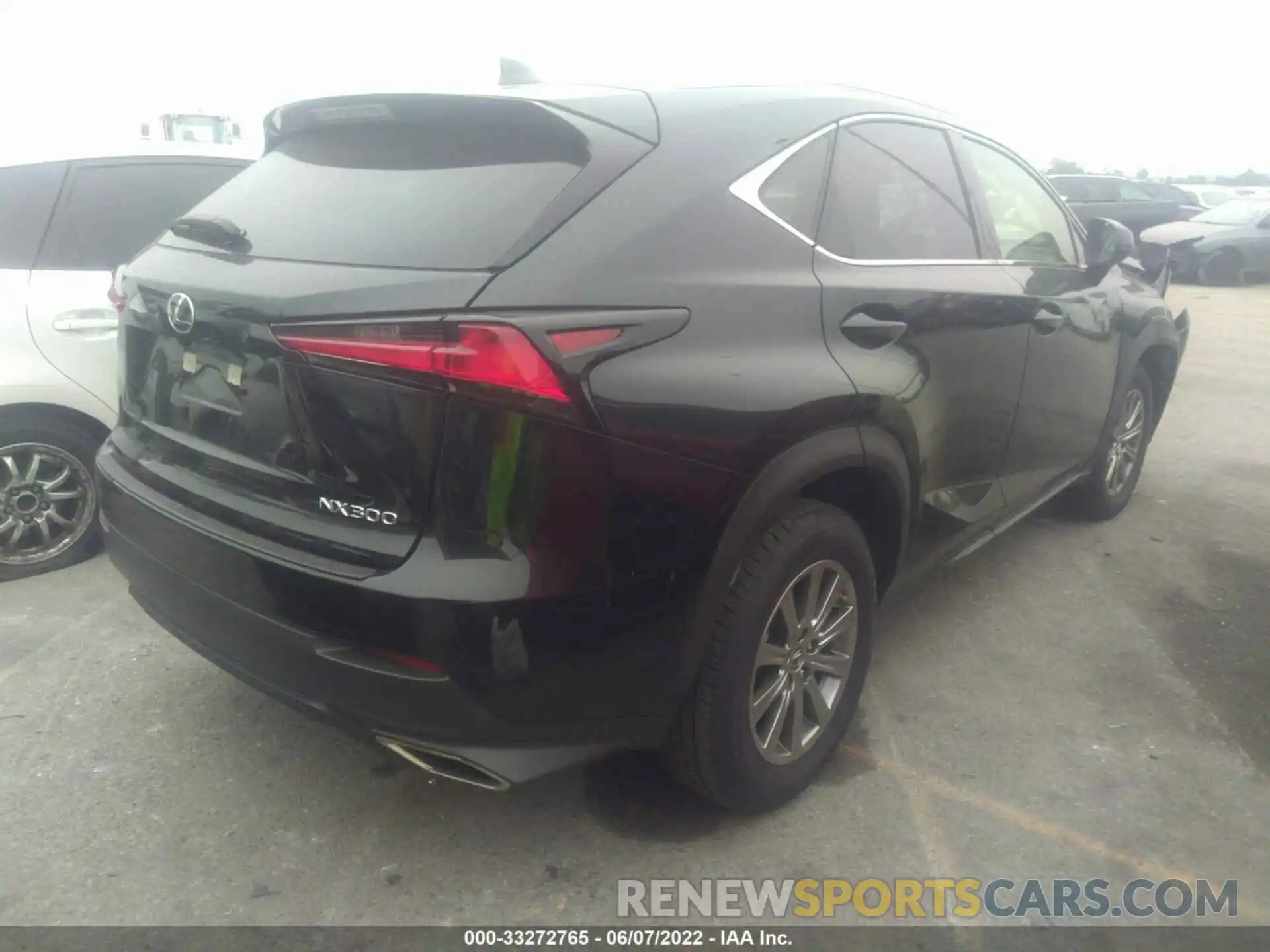 4 Фотография поврежденного автомобиля JTJDARBZ3M5035183 LEXUS NX 2021