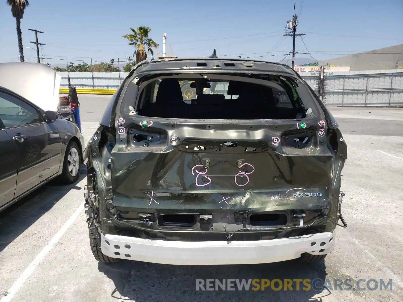 9 Photograph of a damaged car JTJDARBZ4M2181089 LEXUS NX 2021