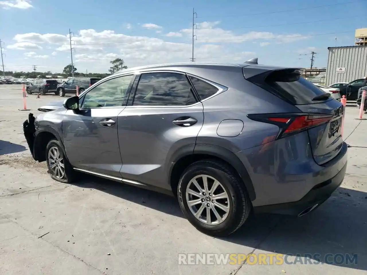 2 Photograph of a damaged car JTJDARBZ4M2183280 LEXUS NX 2021