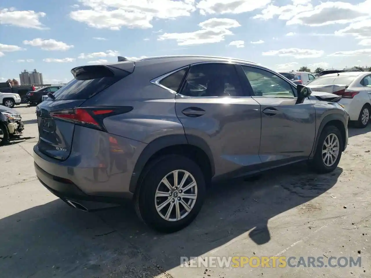 3 Фотография поврежденного автомобиля JTJDARBZ4M2183280 LEXUS NX 2021