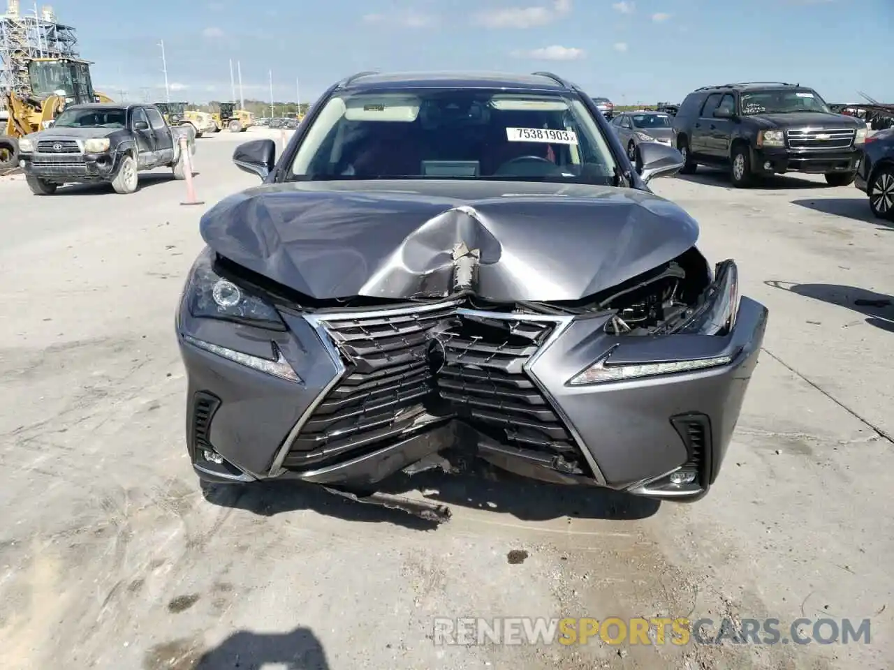 5 Photograph of a damaged car JTJDARBZ4M2183280 LEXUS NX 2021