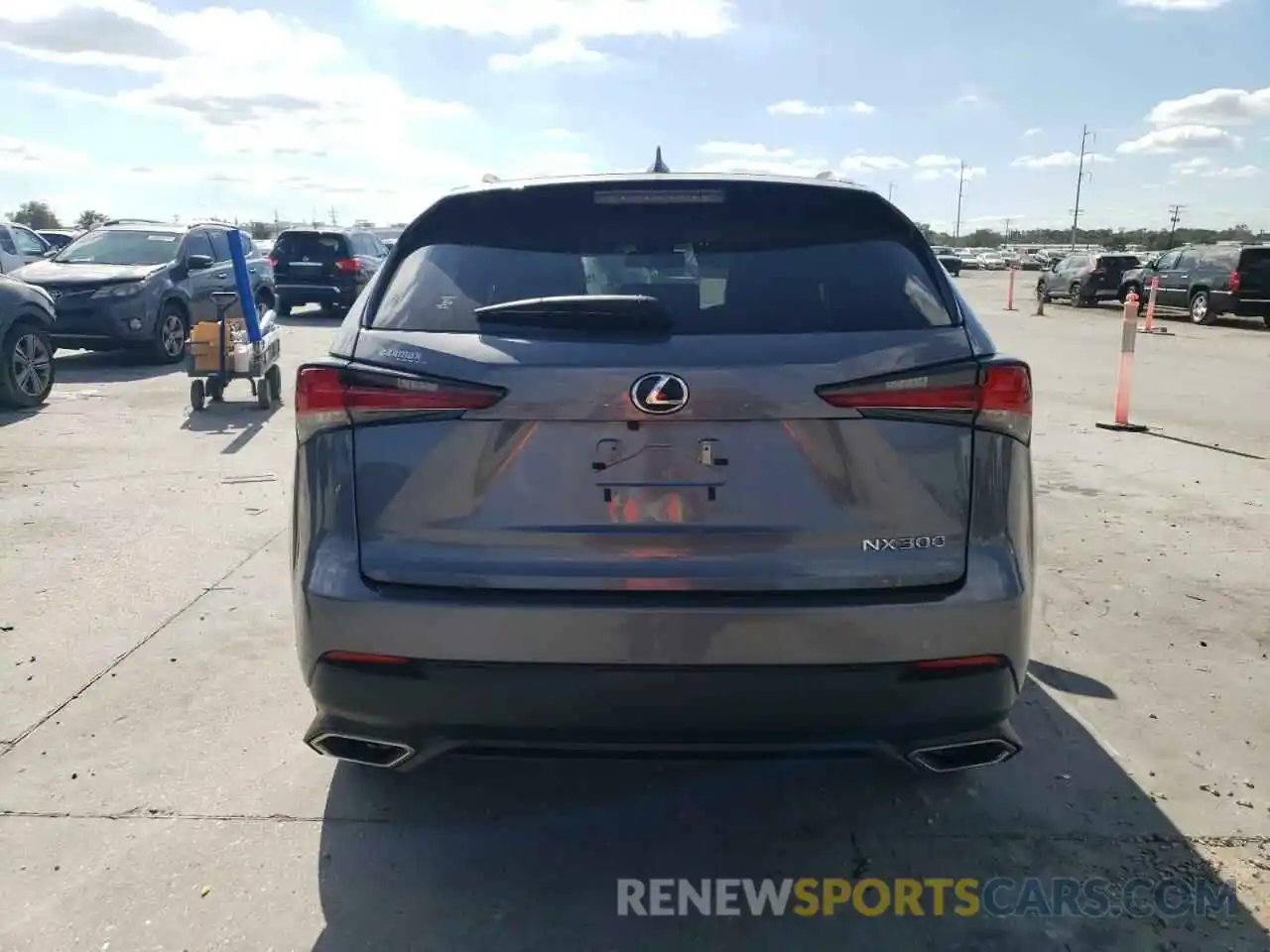 6 Photograph of a damaged car JTJDARBZ4M2183280 LEXUS NX 2021