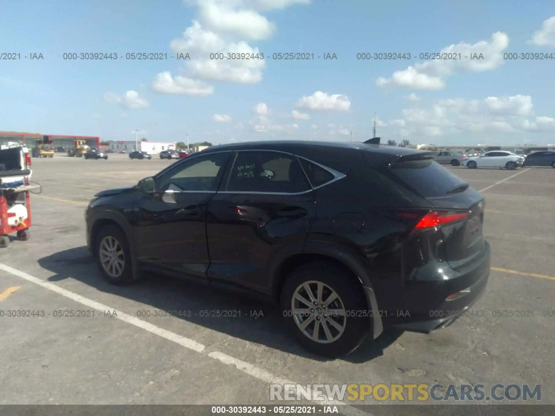 3 Photograph of a damaged car JTJDARBZ4M2183540 LEXUS NX 2021