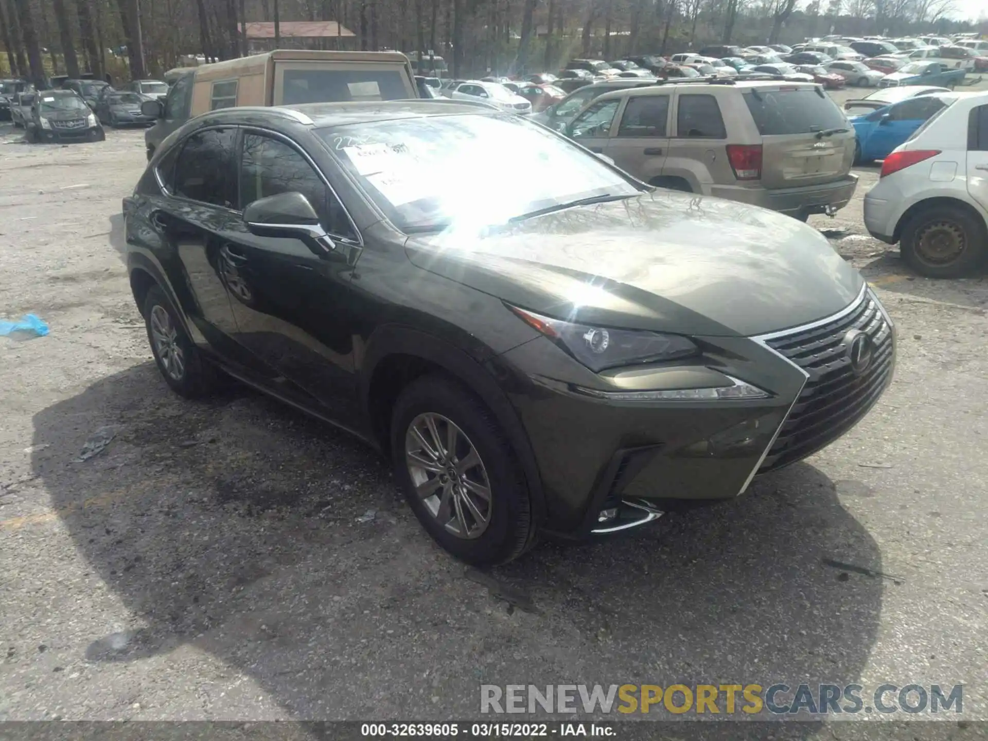 1 Photograph of a damaged car JTJDARBZ4M2186213 LEXUS NX 2021