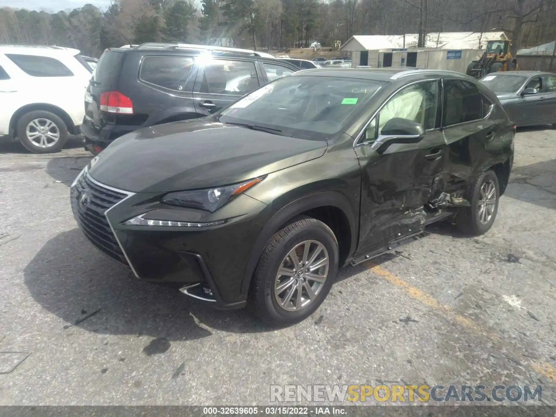 2 Фотография поврежденного автомобиля JTJDARBZ4M2186213 LEXUS NX 2021