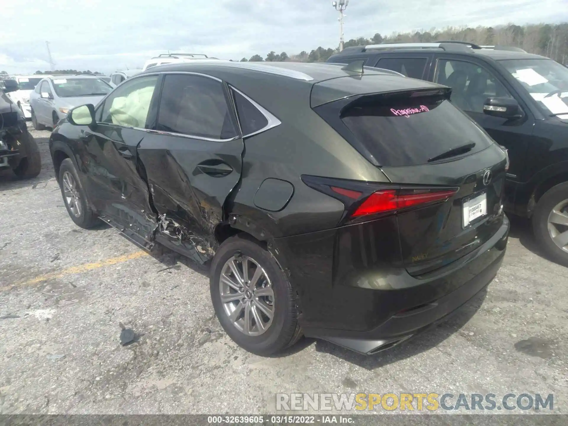 3 Photograph of a damaged car JTJDARBZ4M2186213 LEXUS NX 2021