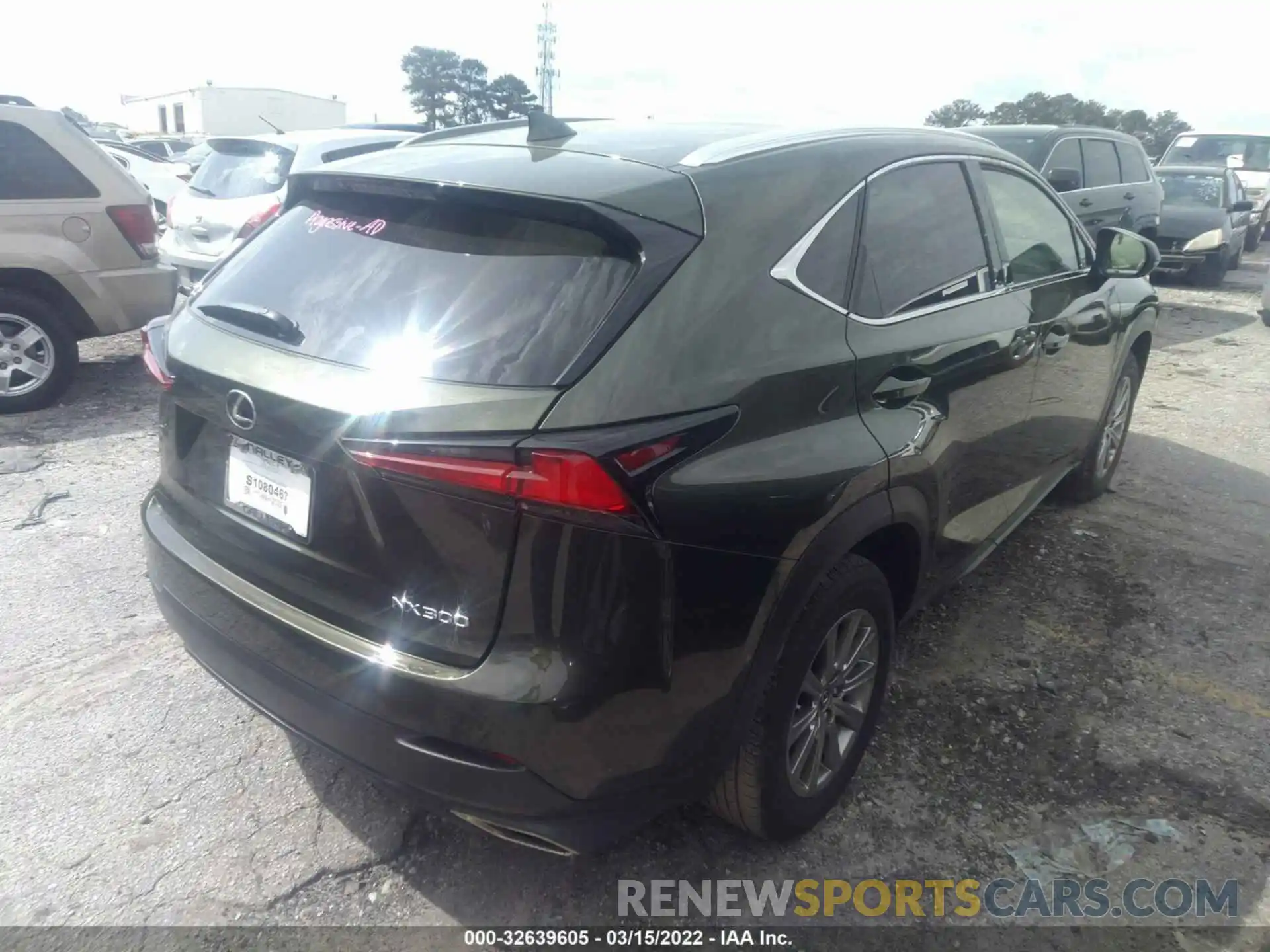 4 Фотография поврежденного автомобиля JTJDARBZ4M2186213 LEXUS NX 2021