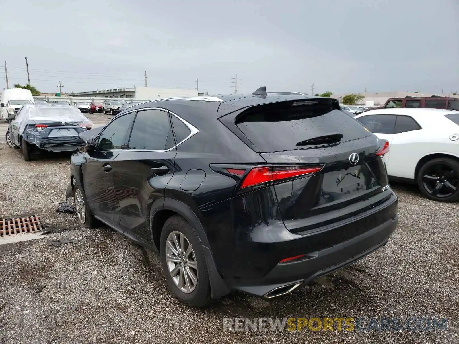 3 Photograph of a damaged car JTJDARBZ4M2193842 LEXUS NX 2021